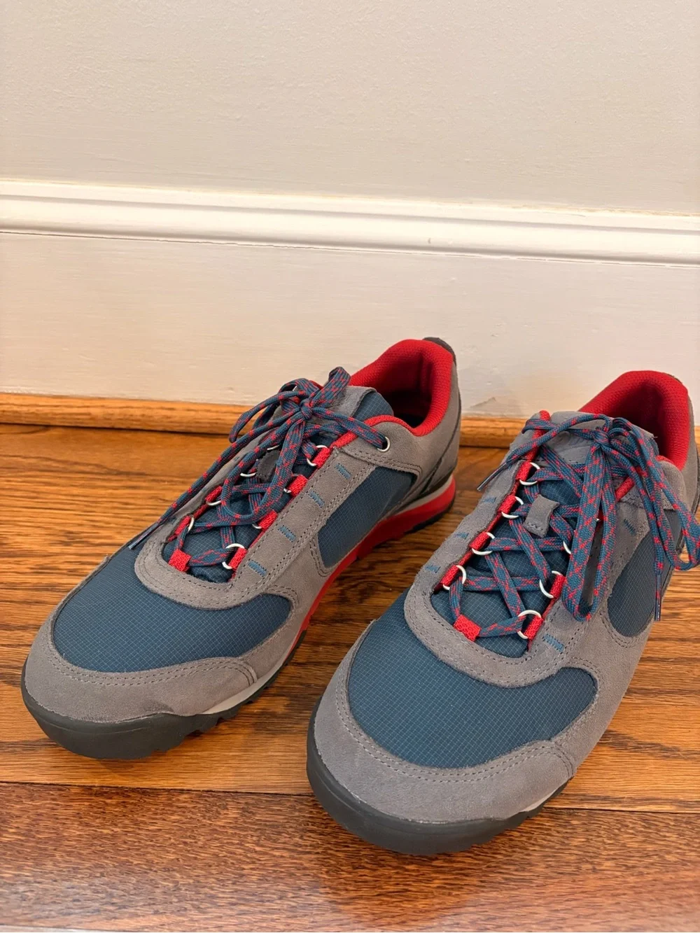 Danner Men’s Black and Red Trail Sneakers